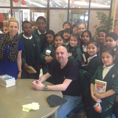 Meeting Johnny Zucker on World Book Day