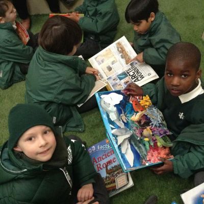 Adobe Hut Reading Fun!