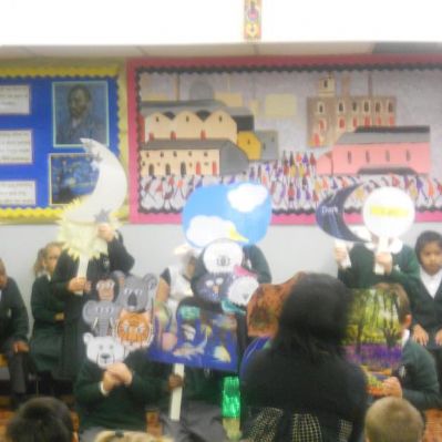 Year 1M's Assembly – God’s Great Plan